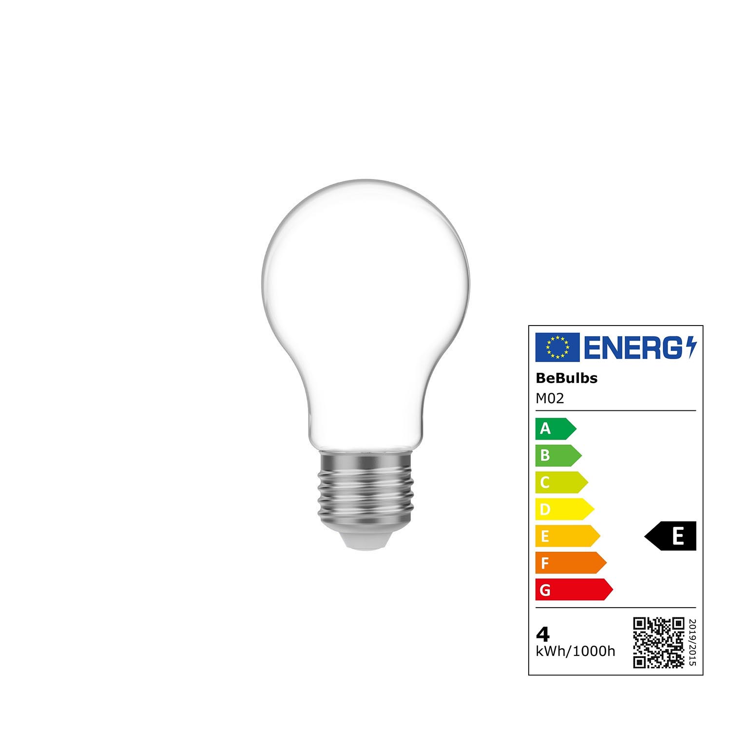 E27 LED Lampe Filament matt A60 4Watt  warm-weiß 470 lm