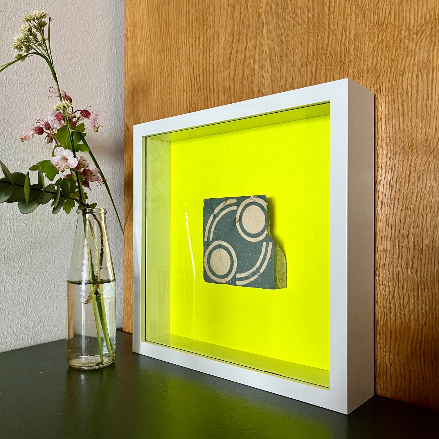 batch_IMG_4182 Gleisle Areal Fliese | limitiertes "Objet Trouvé" Gernsbach |  20 x 20 cm