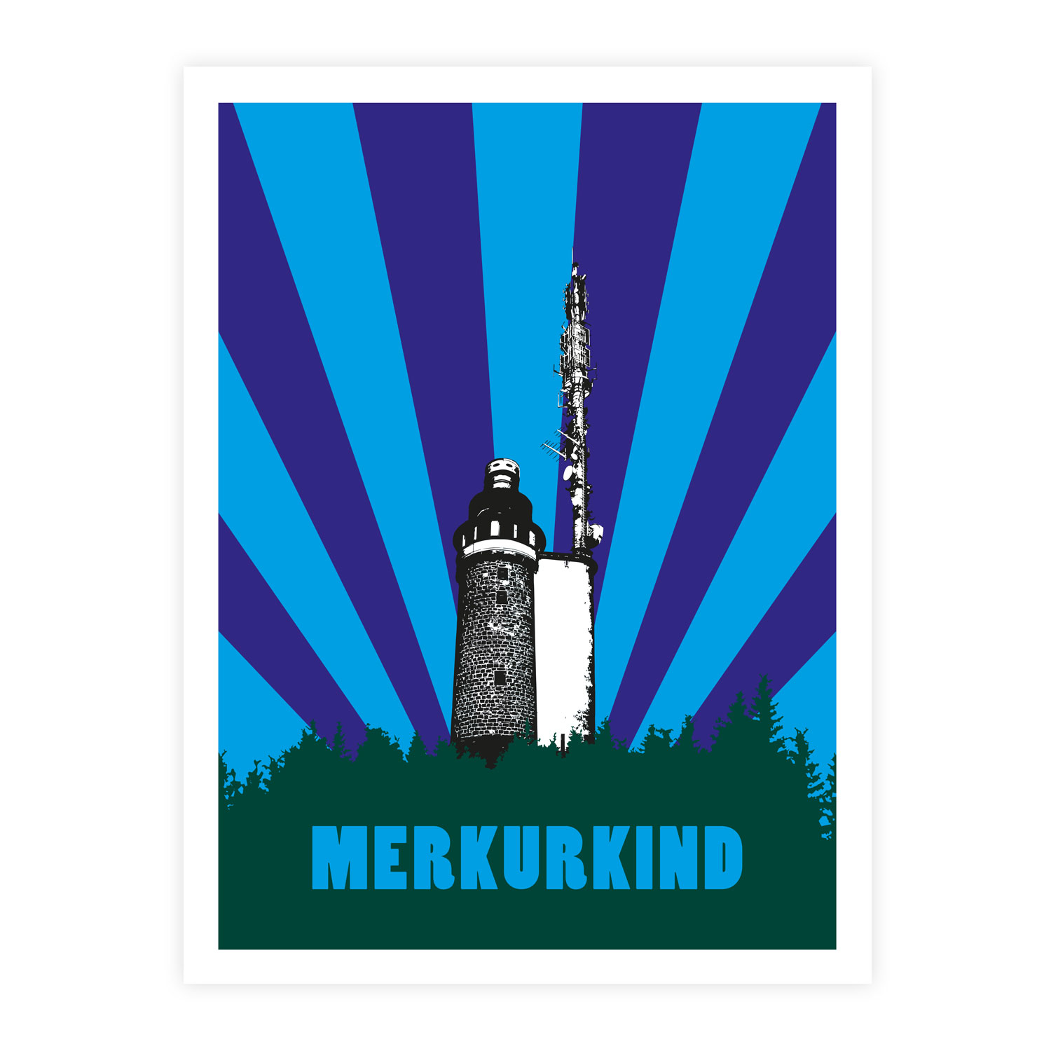 Print | Merkurkind cool morning | Merkur limitiertes Poster 30 x 40 cm