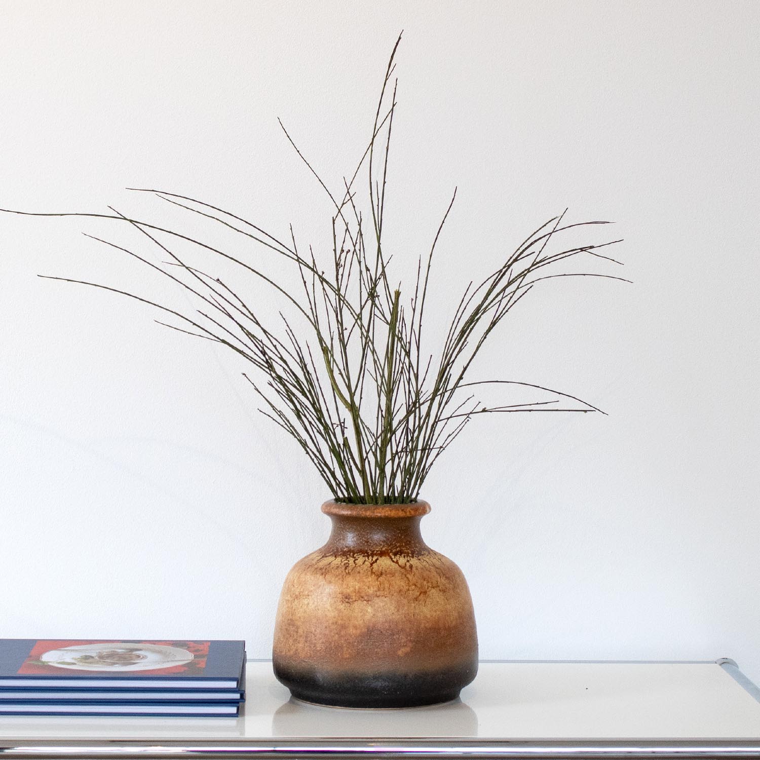 Vintage Scheurich Keramik Vase 293-16 W. Germany ø 16 cm