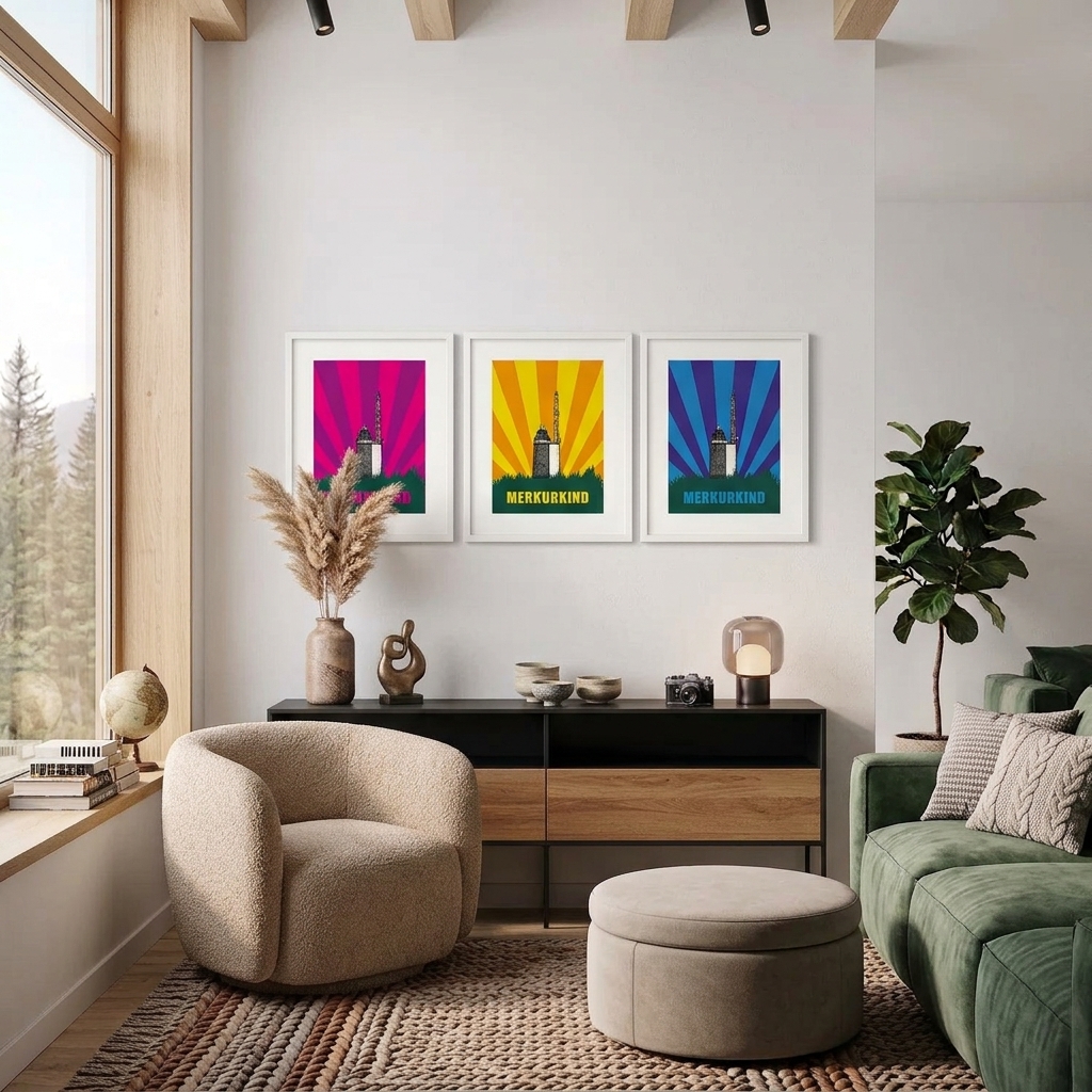 Print | Merkurkind cool morning | Merkur limitiertes Poster 30 x 40 cm