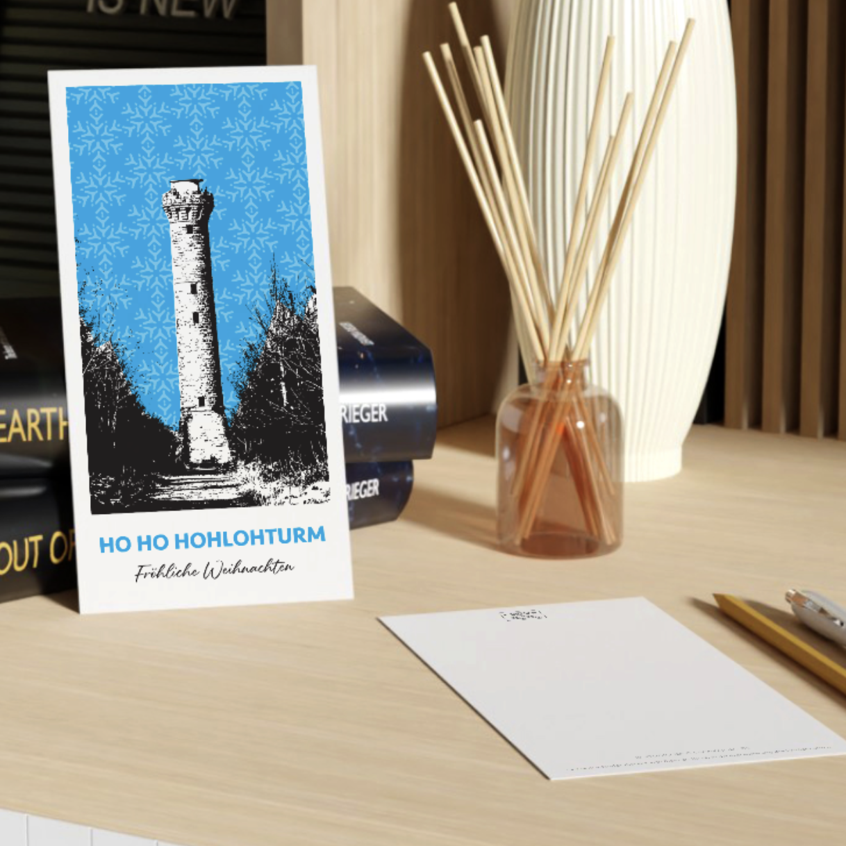 Postkarte | HoHo Hohlohturm Gernsbach Weihnachten "Spendenaktion"