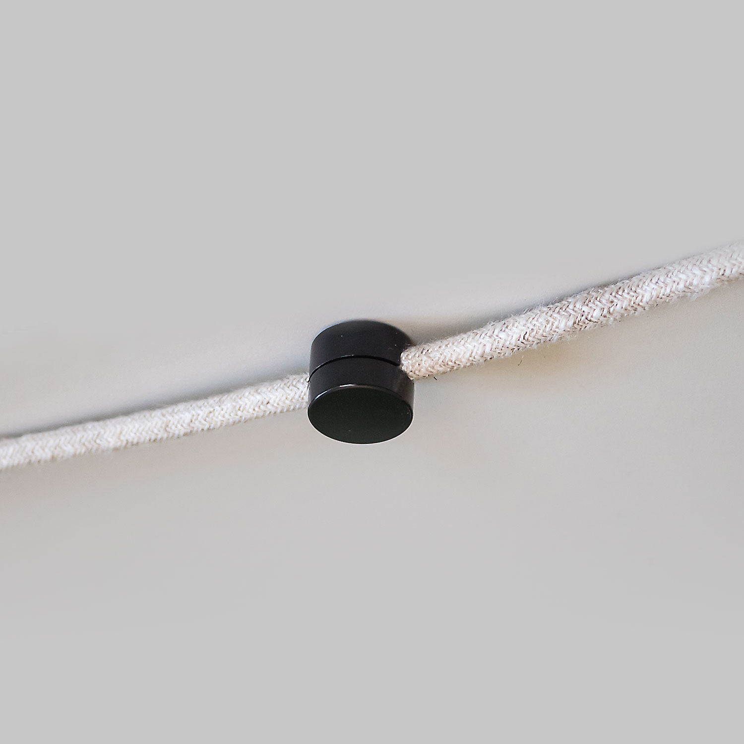 Kabelhalter für runde Kabel, 26 x 26 mm, natur